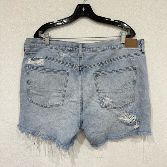 American Eagle 90s Boyfriend Shorts High Waisted Women’s Size 18 - Picture 3 of 5